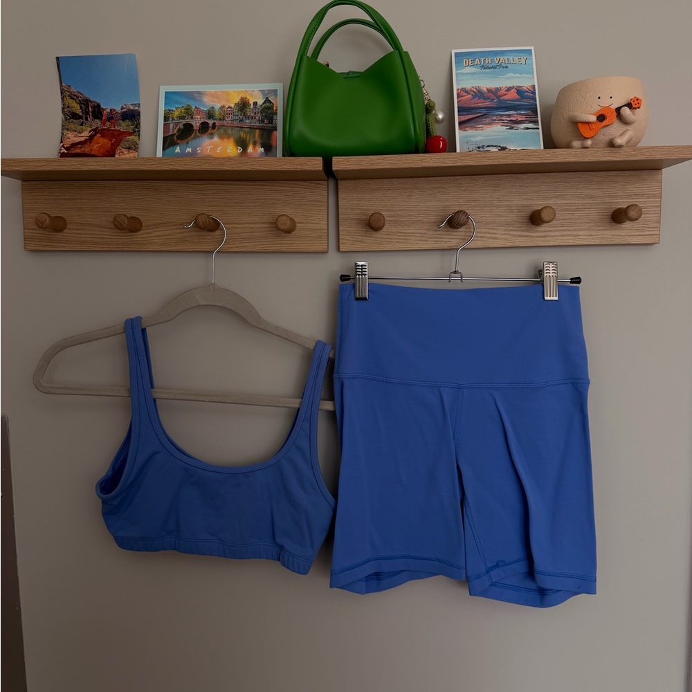 TNA Playful Purple Mini bra top and cheeky shorts set